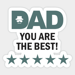 Best Dad Sticker